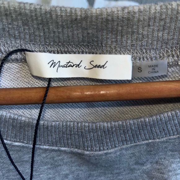 NWT Women’s Mustard Seed Sweatshirt/Dress - Picture 3 of 5